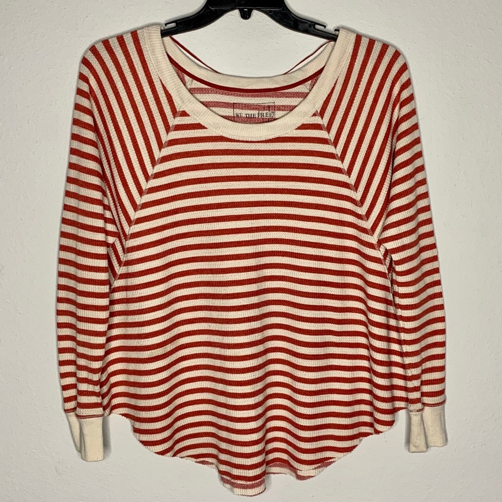 We The Free striped thermal